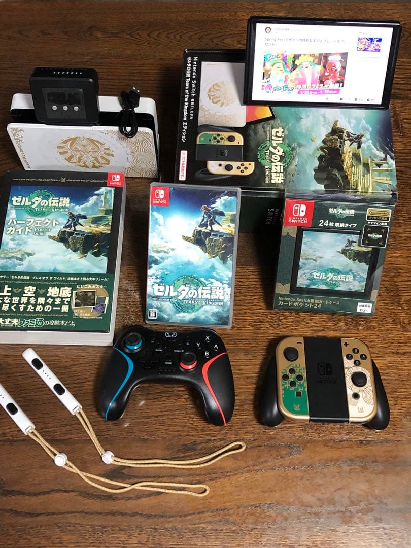 Switch 有機ELモデル ゼルダの伝説 ティアーズ オブ ザ キングダムエ…