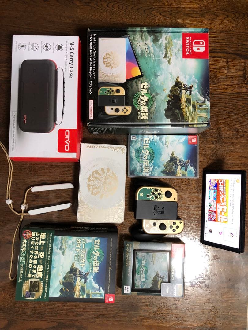 Switch 有機ELモデル ゼルダの伝説 ティアーズ オブ ザ キングダムエ…