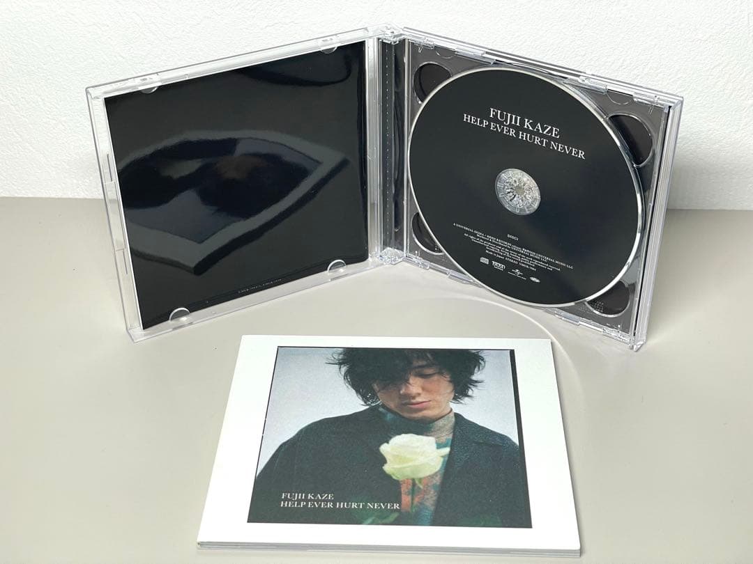 美品 CD 藤井風 HELP EVER HURT NEVER 初回限定盤