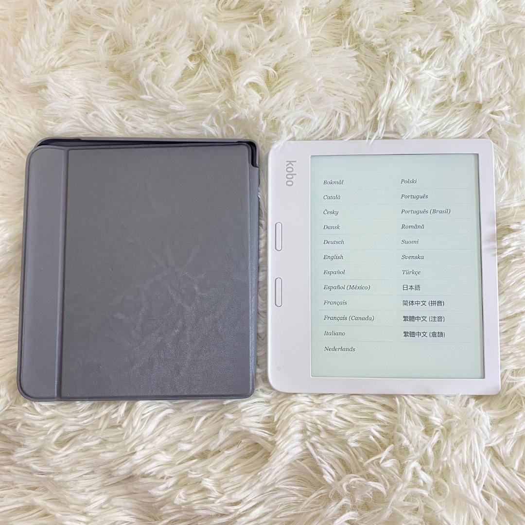 Rakuten Kobo Libra 2 32GB ホワイト 純正ケース付