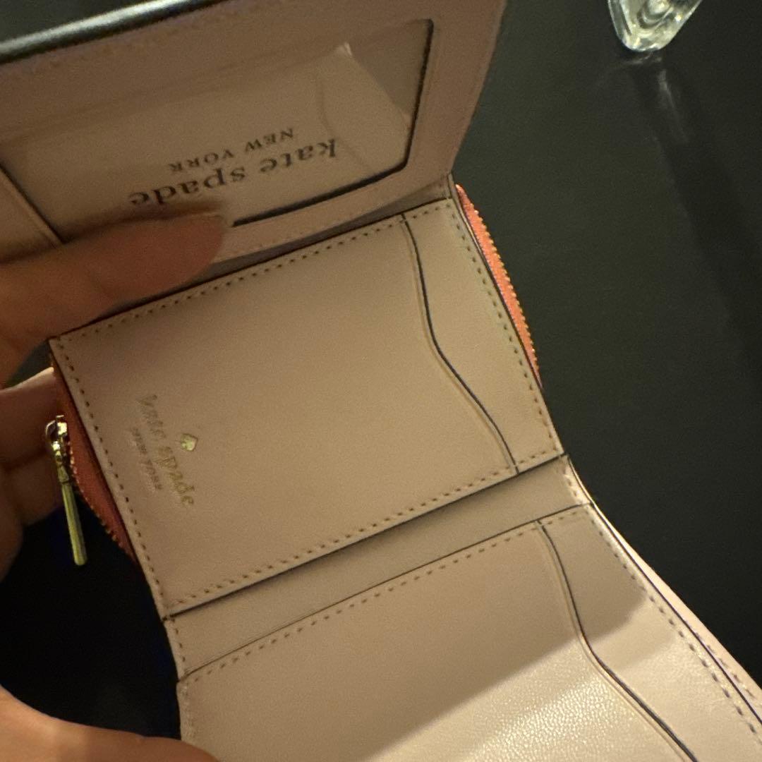 Kate Spade ストロベリー　三つ折り財布
