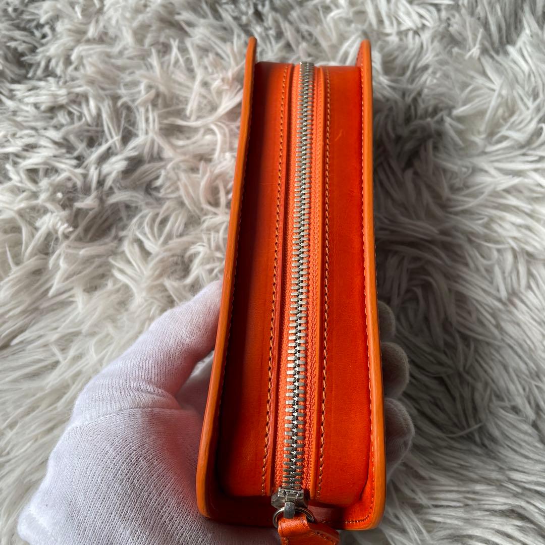 【未使用レベル】ルボナー ペンケース オレンジ