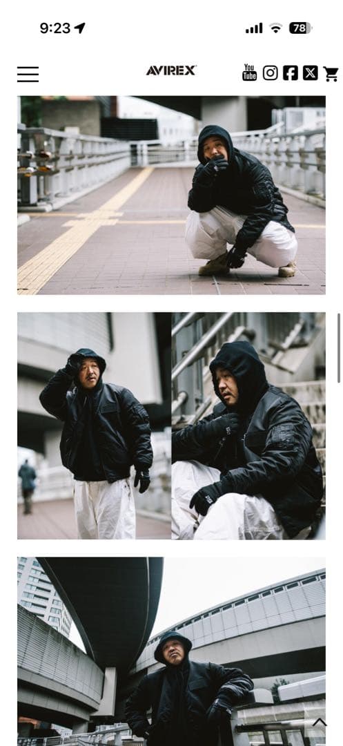 ジャケット・アウター NITRO MICROPHONE UNDERGROUND AVIREX MA-1