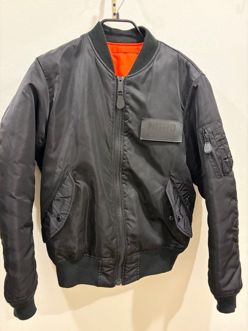 ジャケット・アウター NITRO MICROPHONE UNDERGROUND AVIREX MA-1