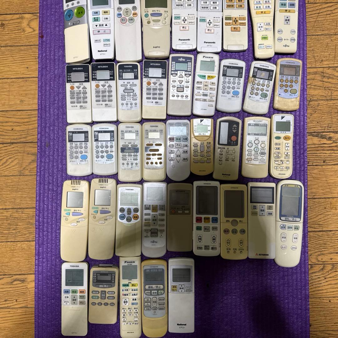 エアコン　リモコン　アソート　59個