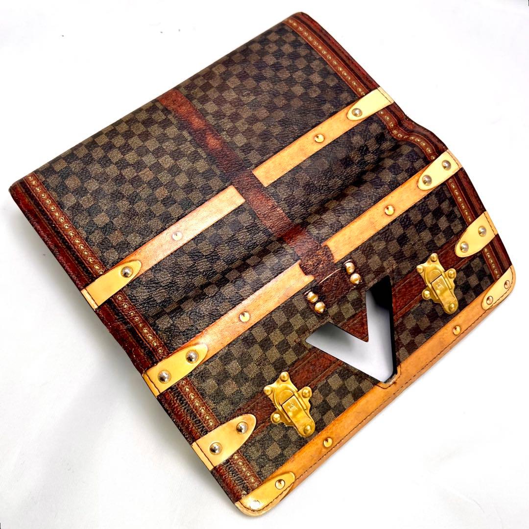 【美品】 ルイヴィトン ダミエ トランスフォームド ポルトフォイユツイスト