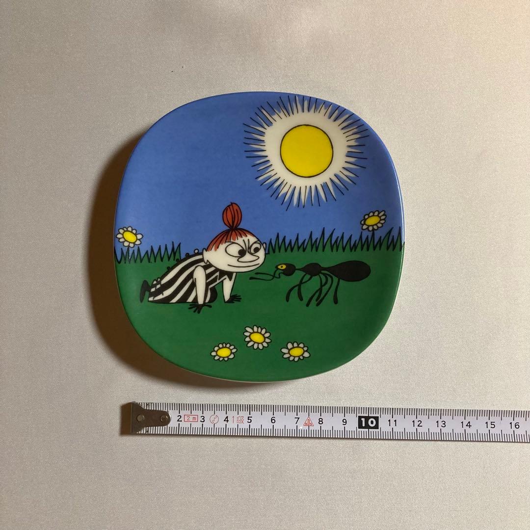 【美品】アラビア ムーミン ウォールプレート「ミィと蟻」廃盤 希少