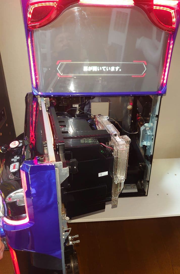 【中古・美品】パチスロ実機　北斗の拳・天昇（自家改造でパネル交換済み）