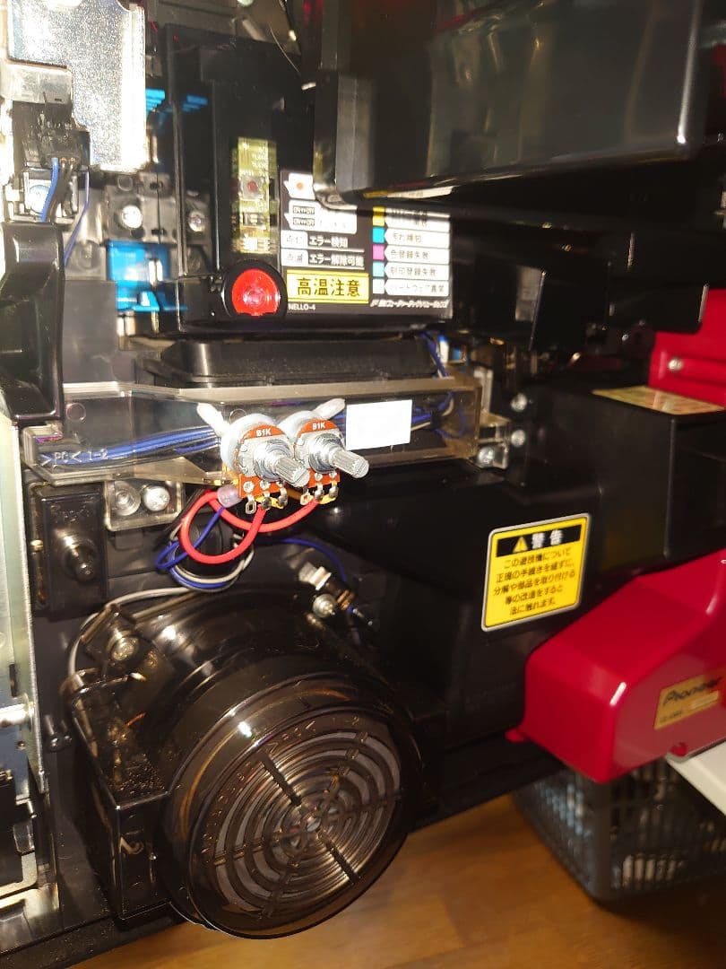 【中古・美品】パチスロ実機　北斗の拳・天昇（自家改造でパネル交換済み）