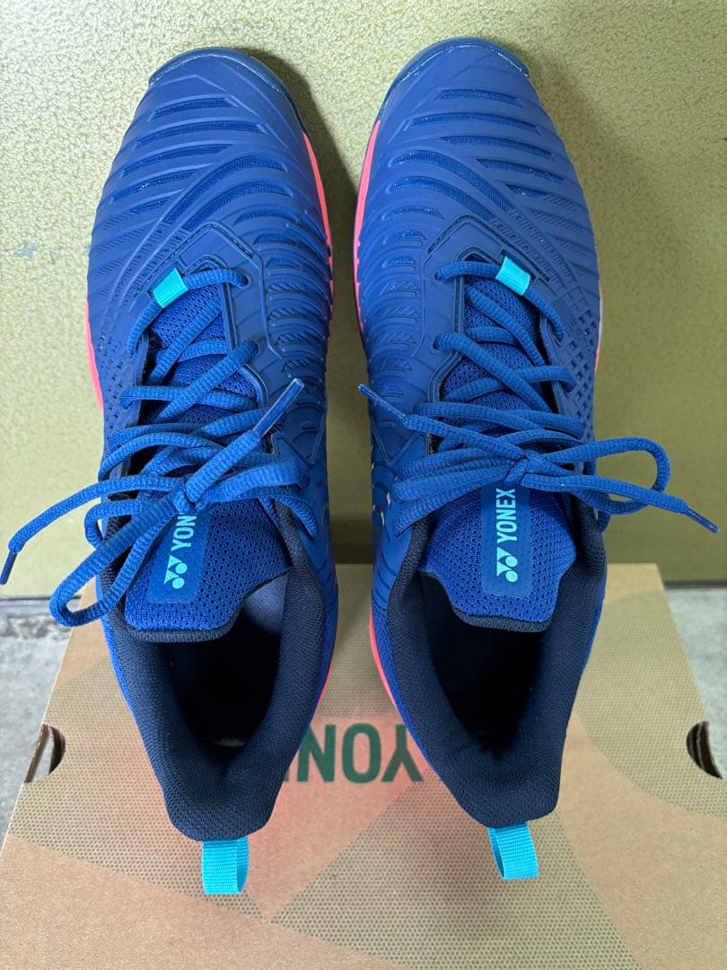 ヨネックス　テニスシューズ ネイビー/ピンク　27.5