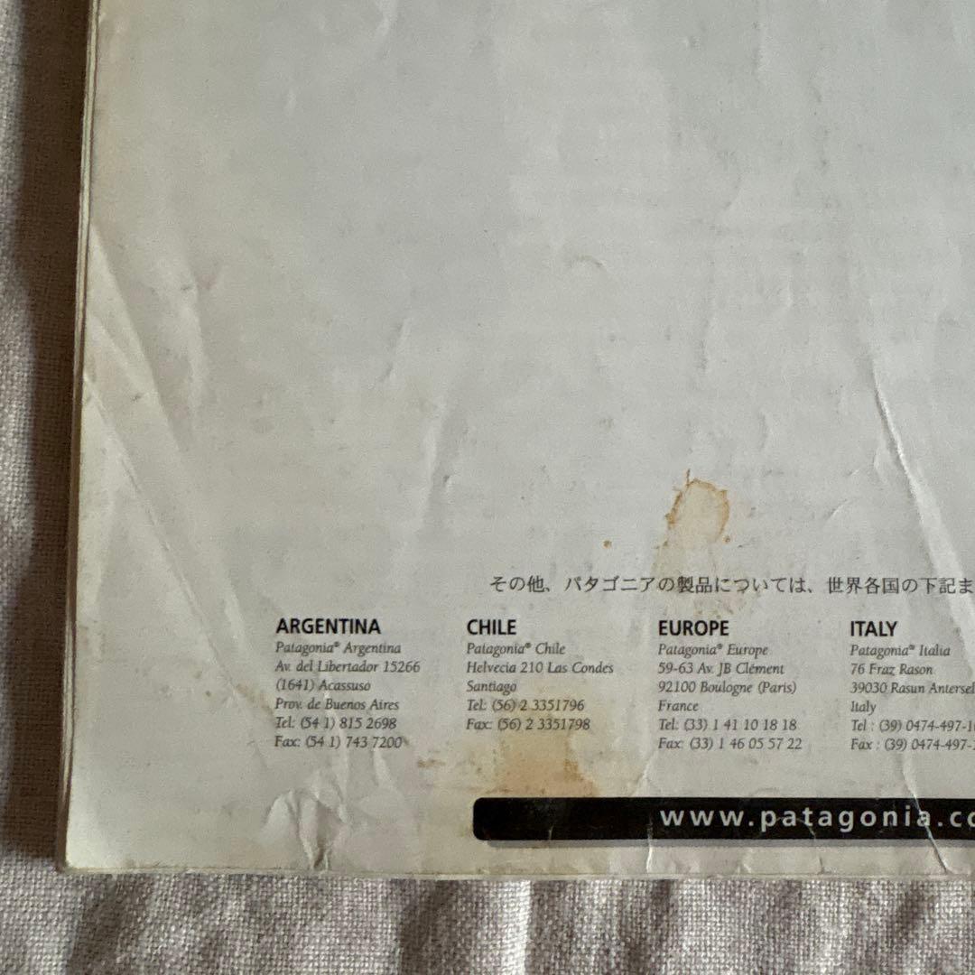 patagonia fall 1999 カタログ