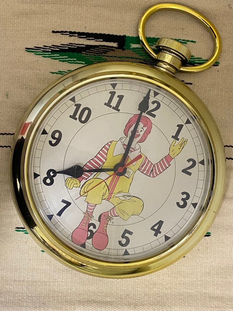 マクドナルド　時計　ドナルド　70's ビンテージ　アンティーク