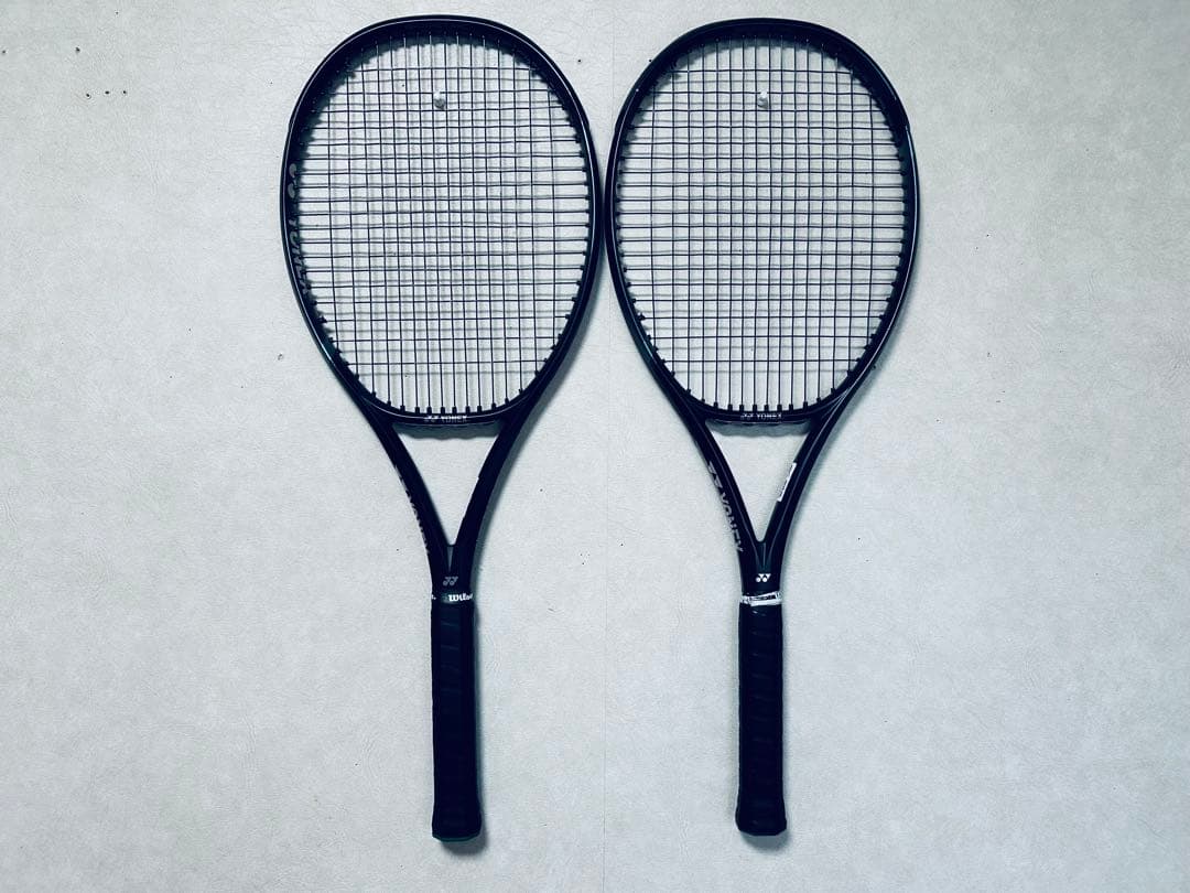 限定 ヨネックス EZONE 98 アクアナイトブラック 2本セットG3 レザー