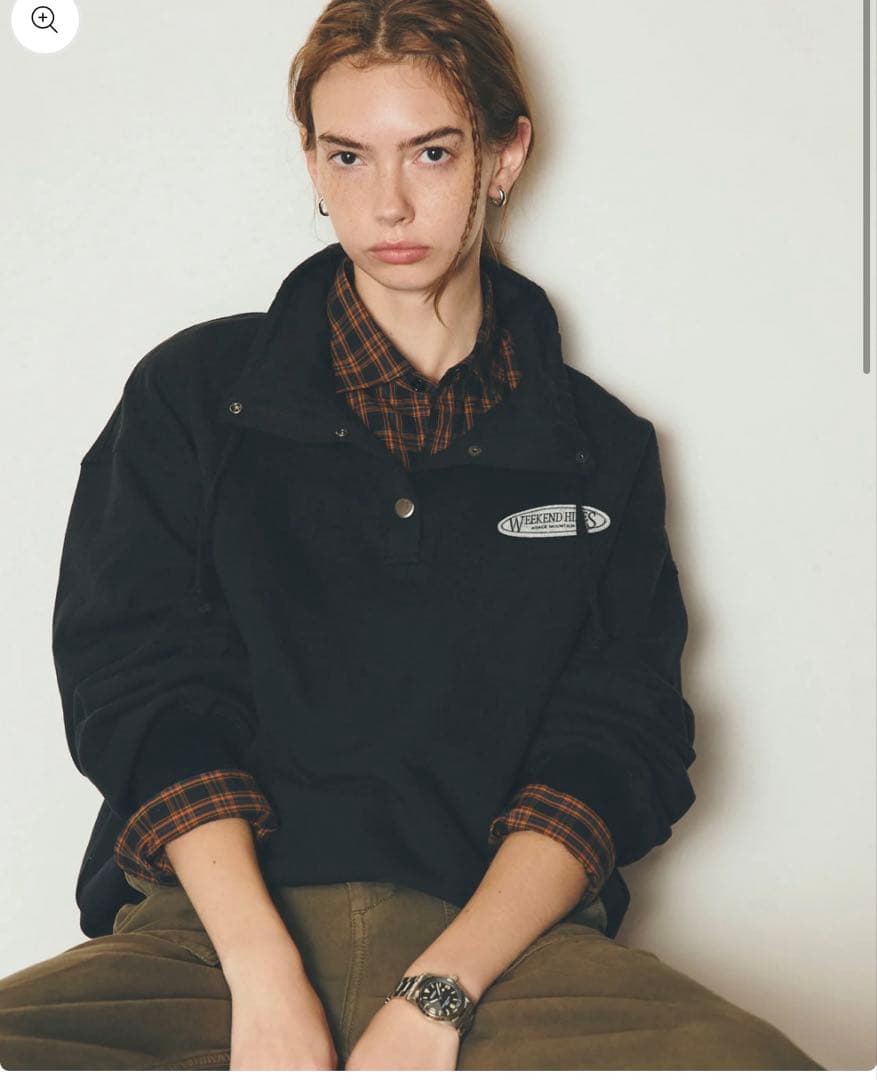 Shinzone WEEKEND HIKE ANORAK ブラック