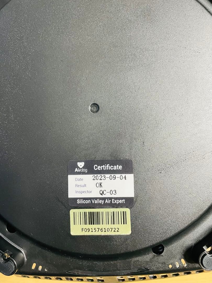 Airdog moi エアドッグモイ 気化式 加湿器 取扱説明書(コピー)付き.