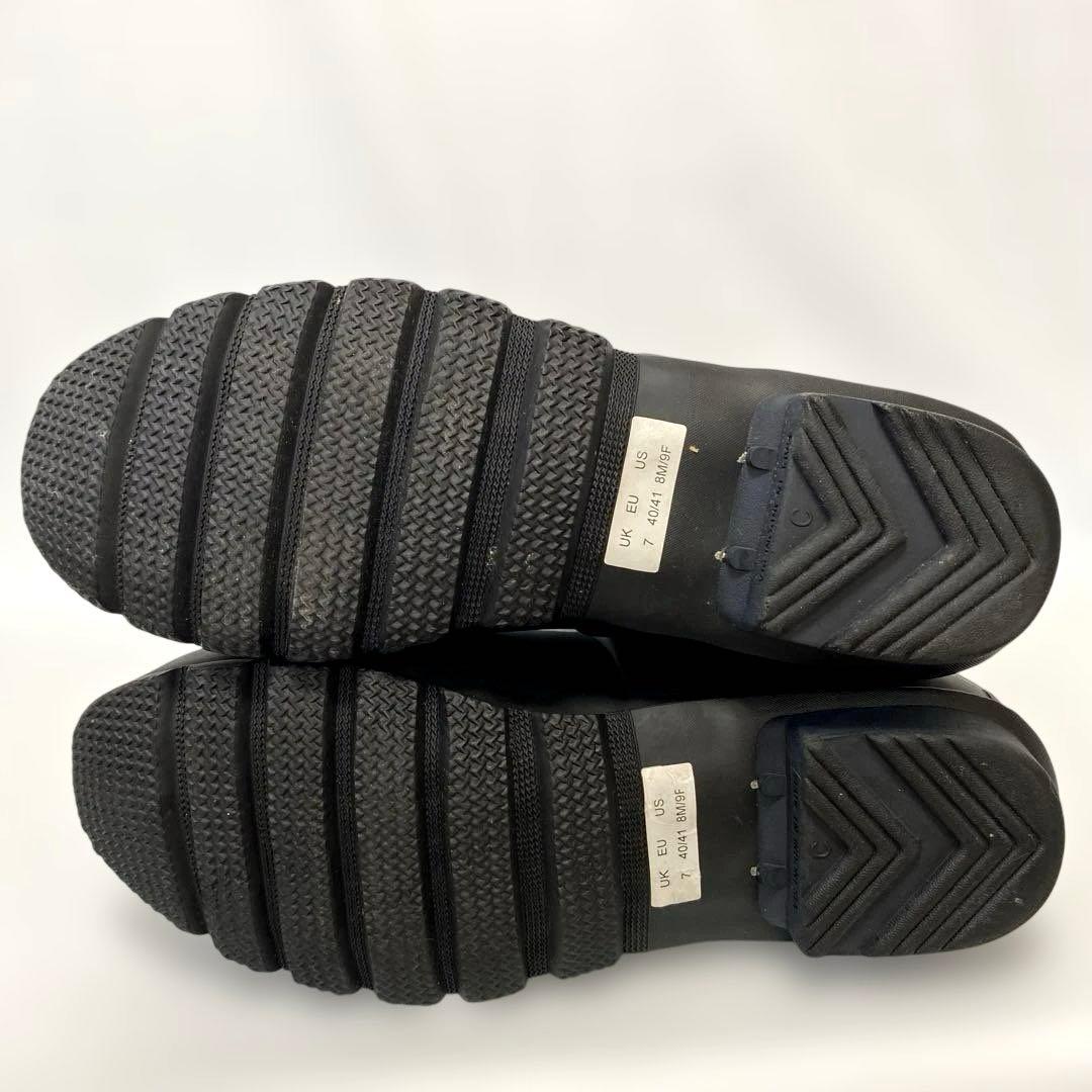 【HUNTER】ハンター長靴レインブーツUK7EU40/41 25.5〜26cm