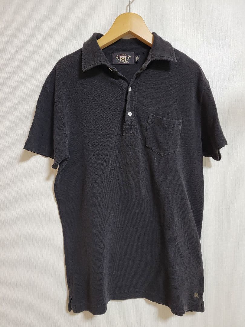 RRL ブラックポロシャツ(^o^)／