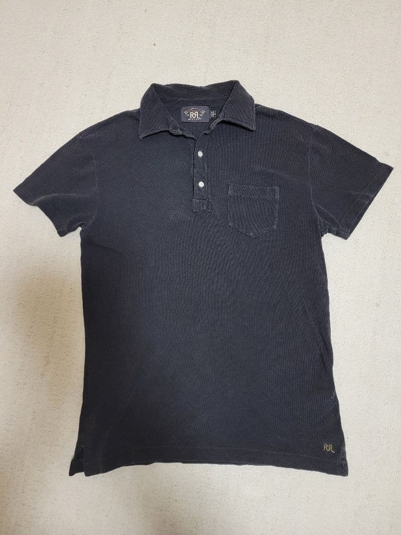 RRL ブラックポロシャツ(^o^)／