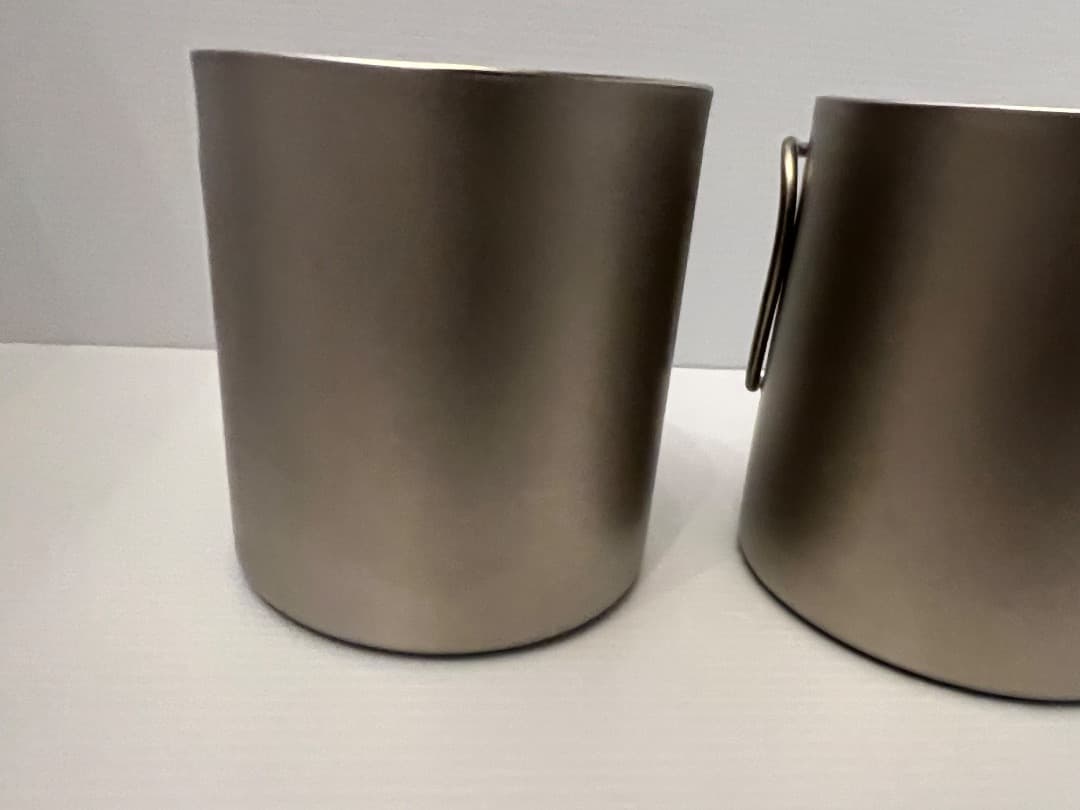 【未使用・米国仕様】スノーピーク　チタンダブルウオールマグ６００　２個セット