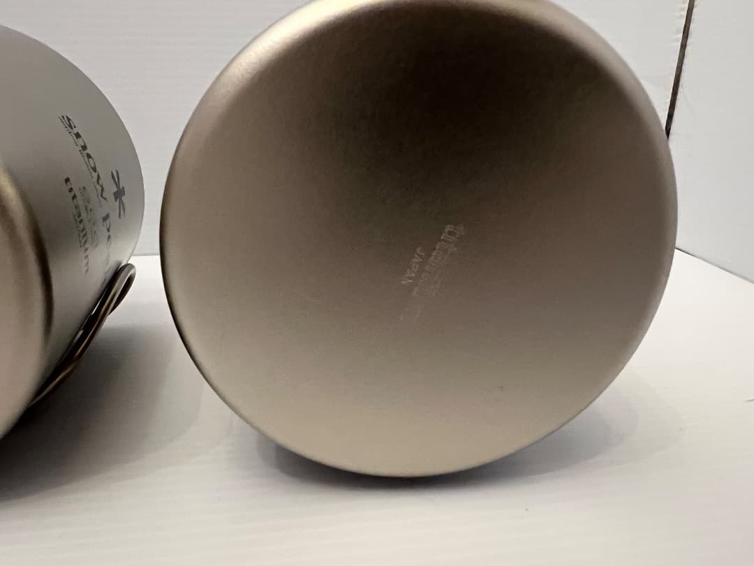 【未使用・米国仕様】スノーピーク　チタンダブルウオールマグ６００　２個セット