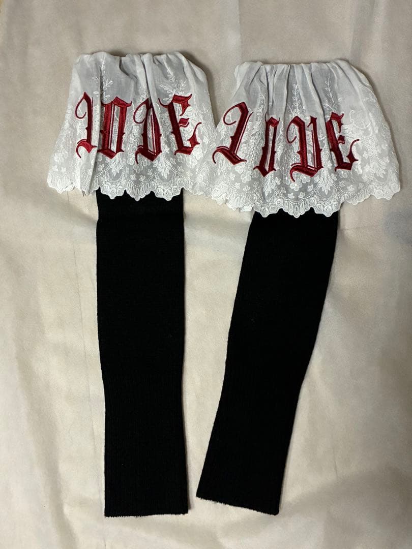 小物 tanakadaisuke LOVE arm warmer