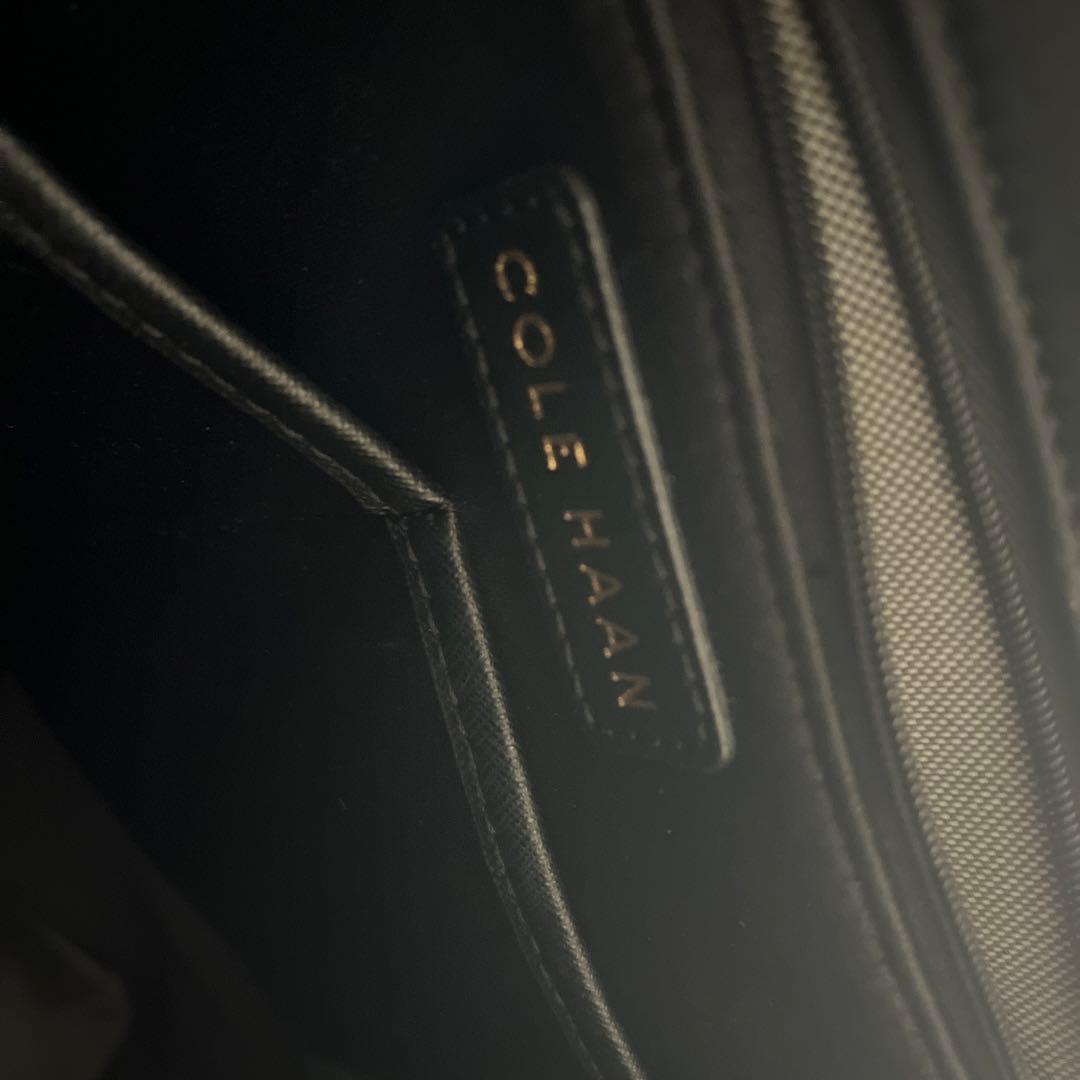 COLE HAAN ブラック ビジネスバッグ