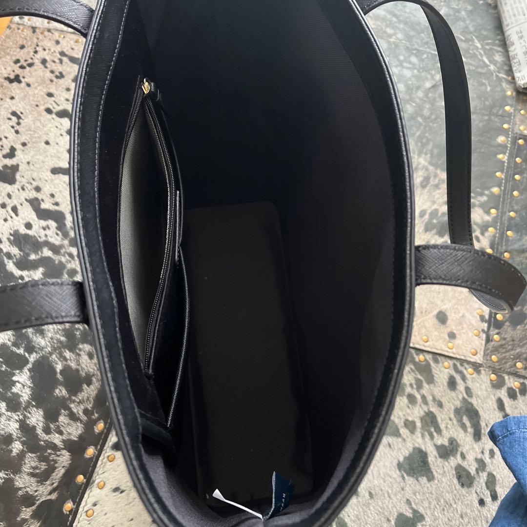 COLE HAAN ブラック ビジネスバッグ