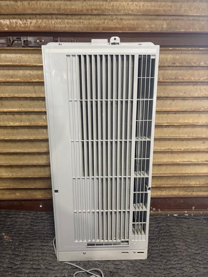 コロナ 窓用エアコン 冷房専用 CW-1823R 2023年 本体・リモコンのみ