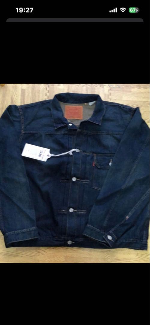 K K LEVI'S 1936 46インチ 506XXE Ｔバック