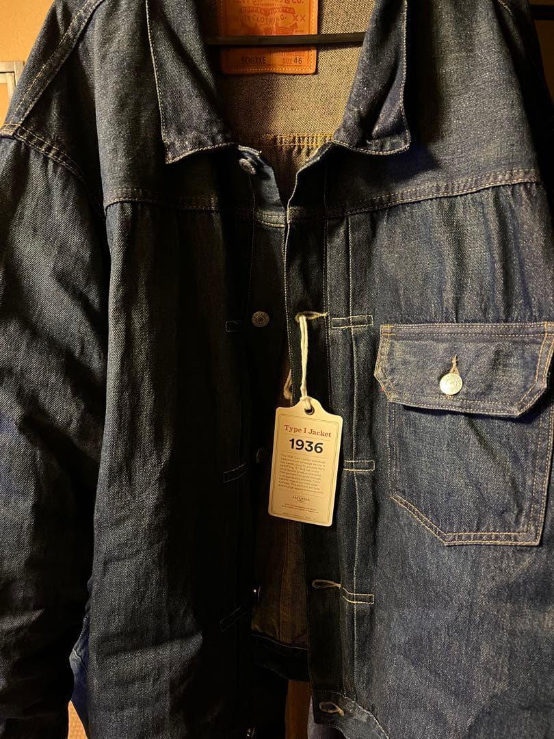 K K LEVI'S 1936 46インチ 506XXE Ｔバック