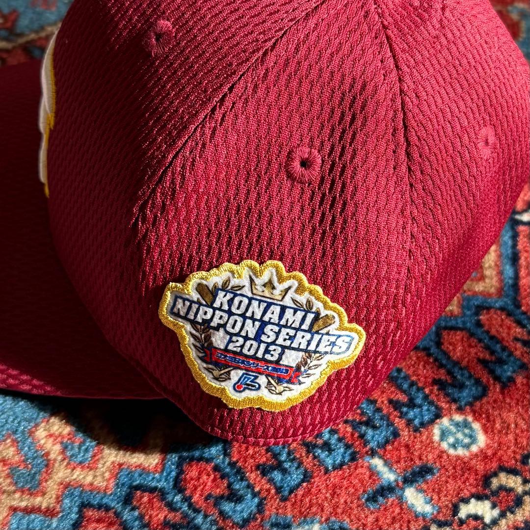 激レア 楽天イーグルス 日本シリーズ 2013 選手着用モデル キャップ