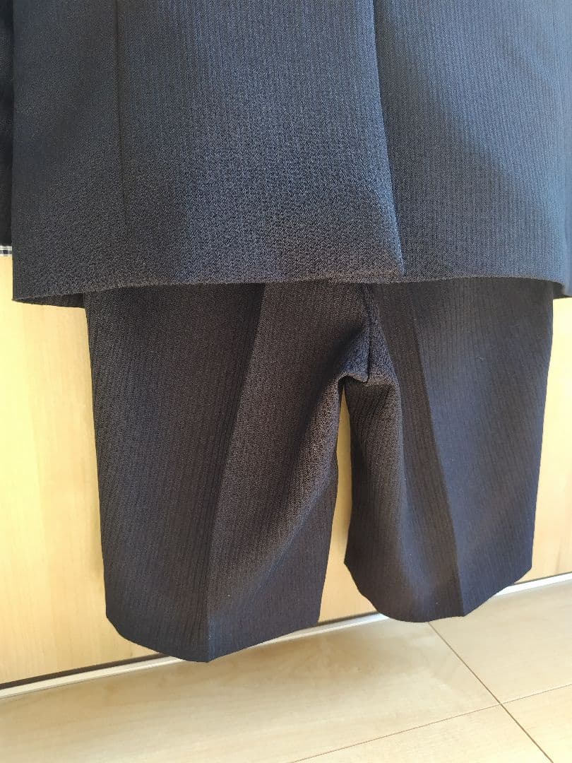 【大幅再値下げ】【スーツ6点セット】120cm ネイビーストライプ