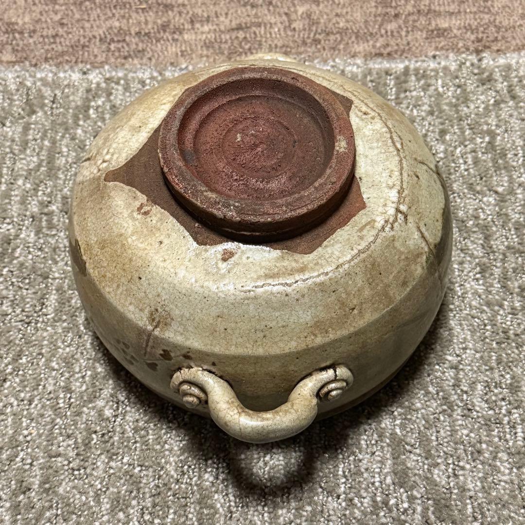 茶道具　唐津焼　古唐津　絵唐津　鉢　時代箱