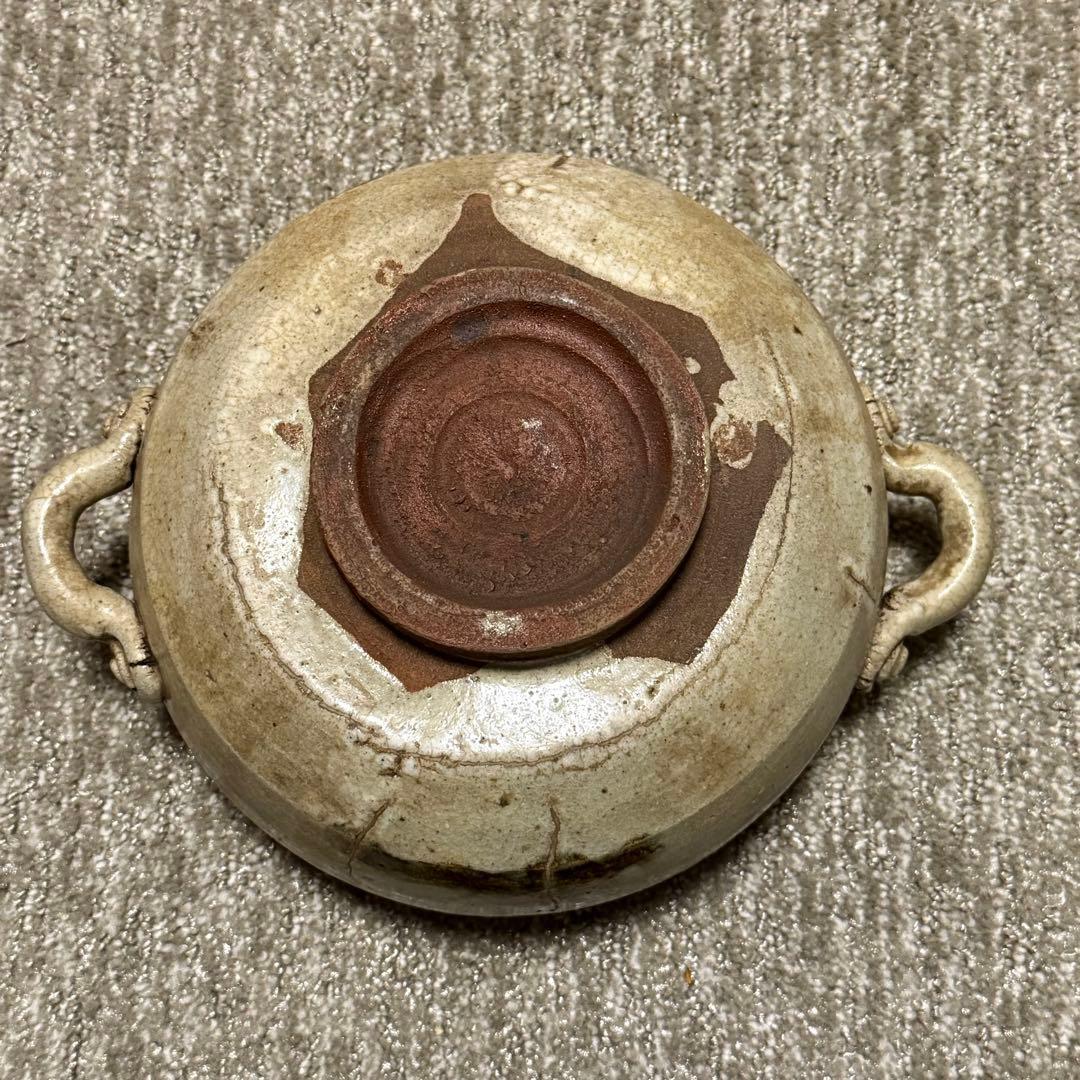 茶道具　唐津焼　古唐津　絵唐津　鉢　時代箱