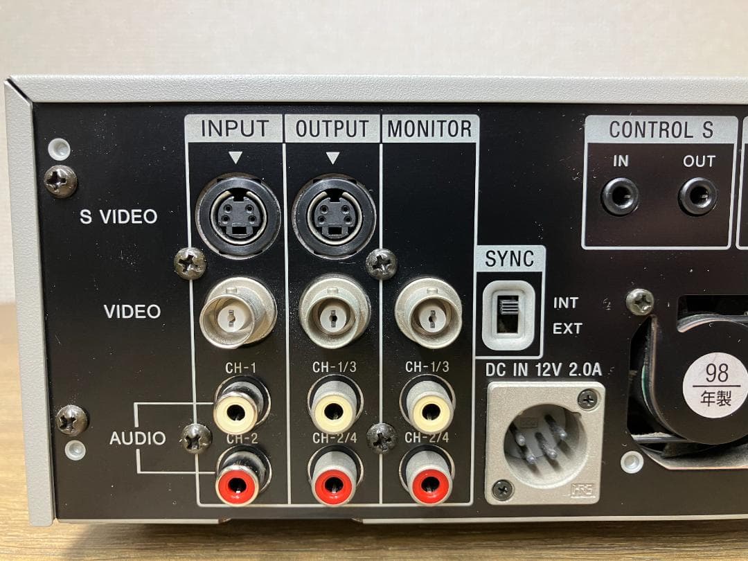 希少 SONY DSR-20 業務用DVCAMデッキ