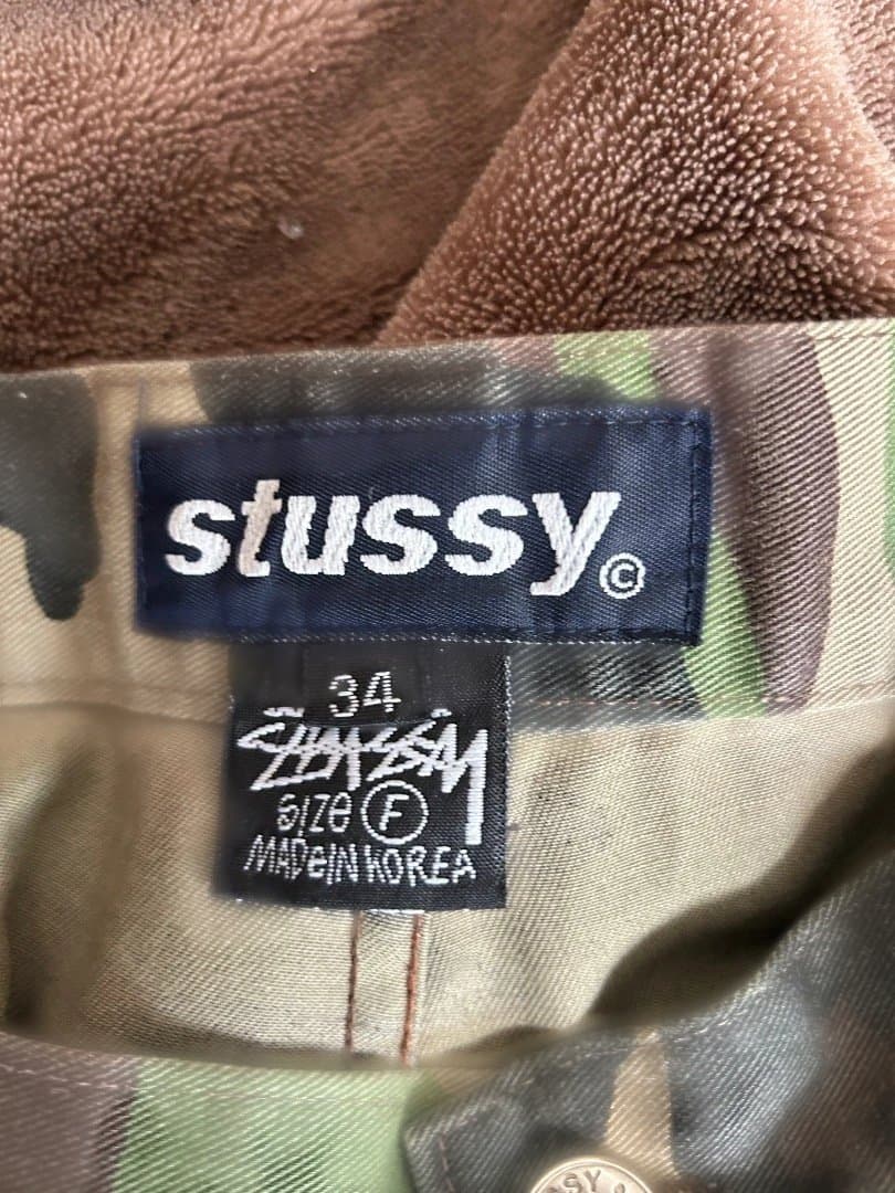 a*t様 stussy 迷彩 カーゴパンツ　80s