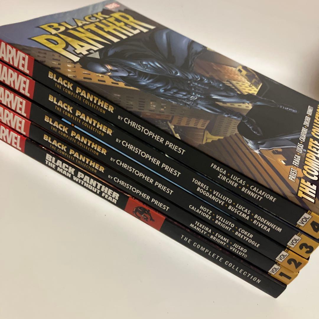 アメコミ　ブラックパンサー　BLACK PANTHER　5冊セット　英語版