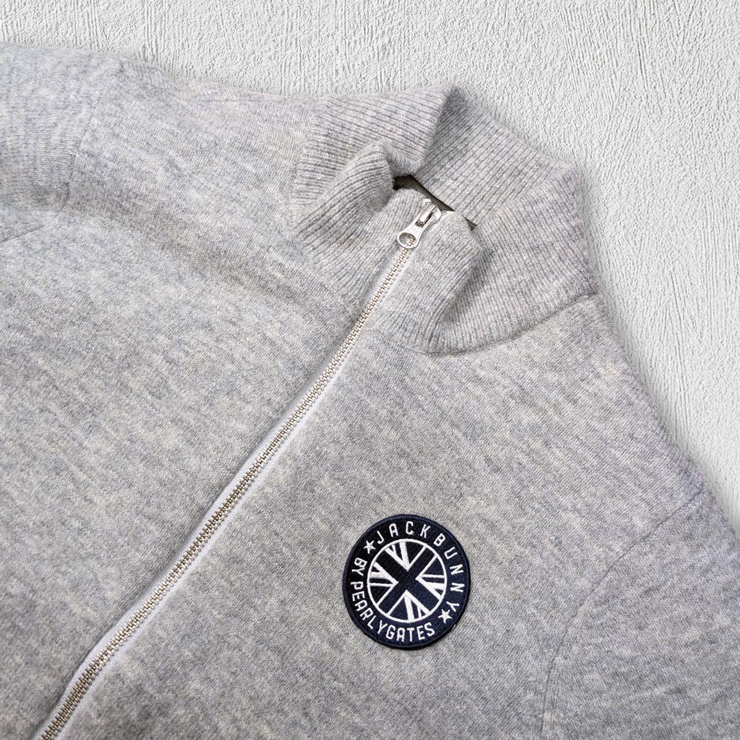 JACK BUNNY ジャックバニー 裏地付ウール混 ニットジャケット サイズ2