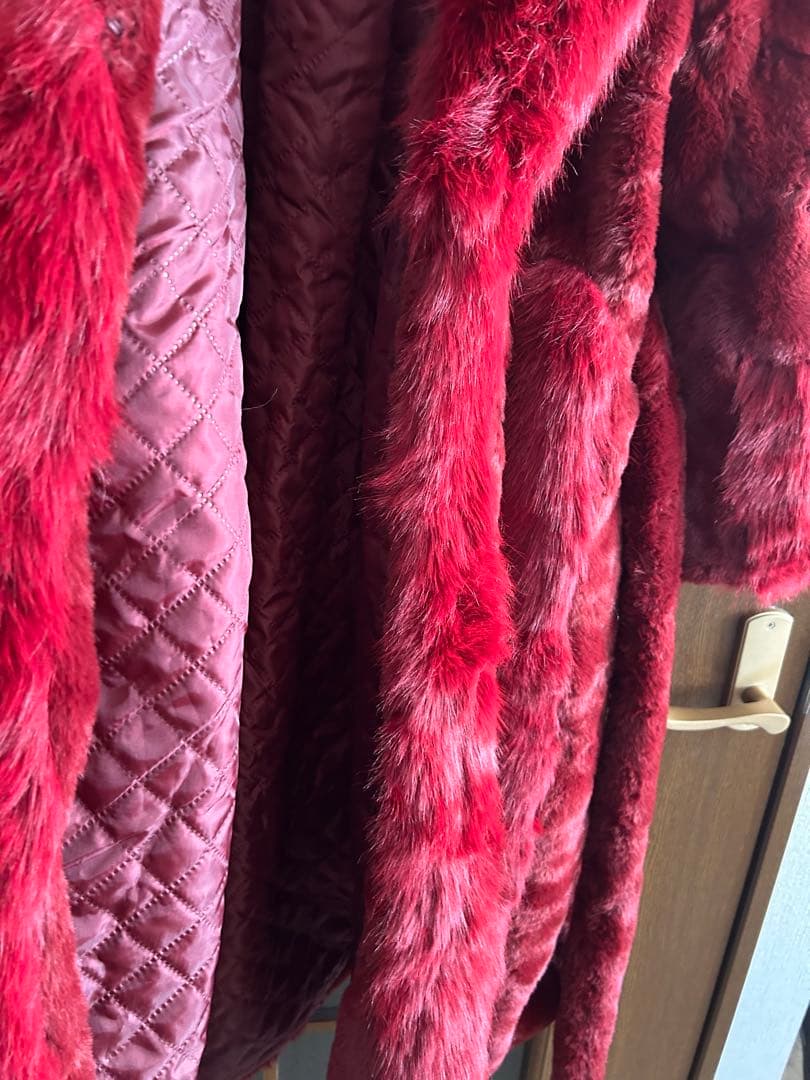 最終値下げ　GLACECONTINENTAL ファー　ロングコート