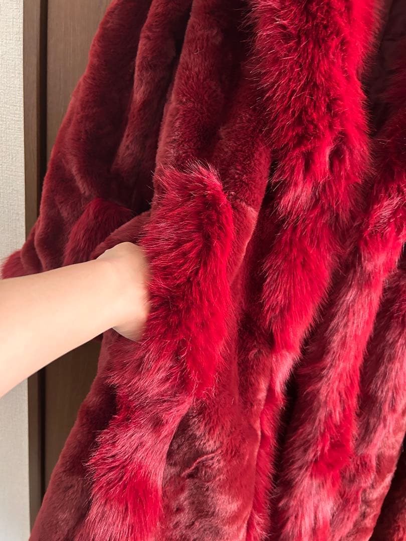 最終値下げ　GLACECONTINENTAL ファー　ロングコート