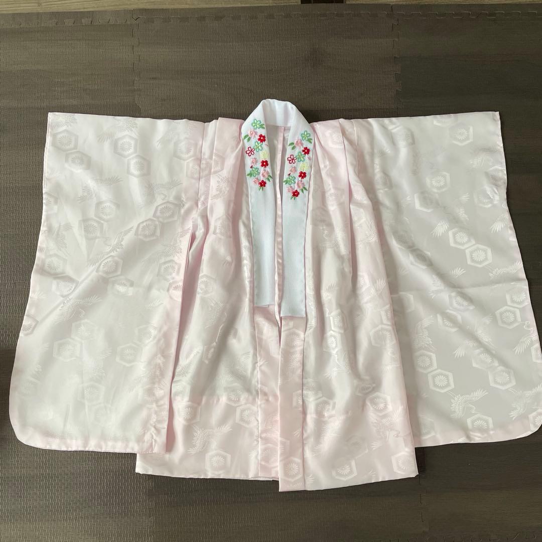 最終値下げ　七五三3歳 被布セット ピンク 式部浪漫