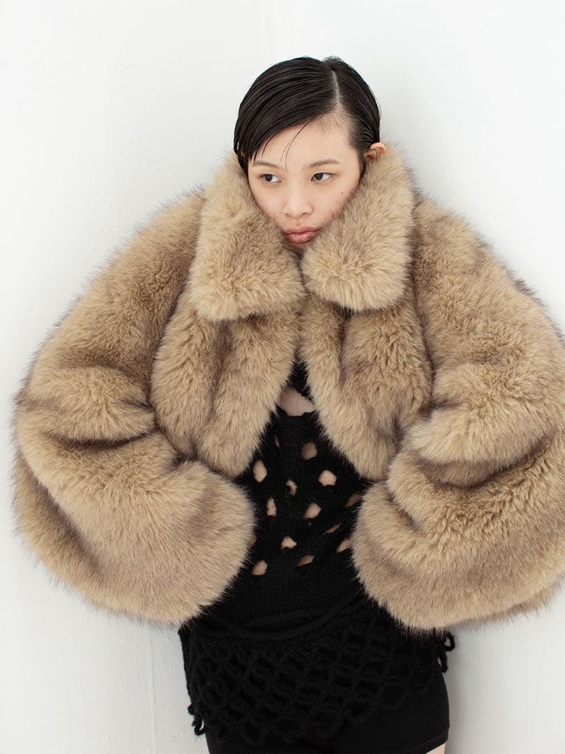 くまさん専用 leinwande Eegg Fur Coat
