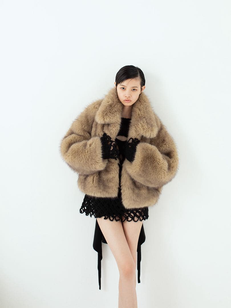 くまさん専用 leinwande Eegg Fur Coat