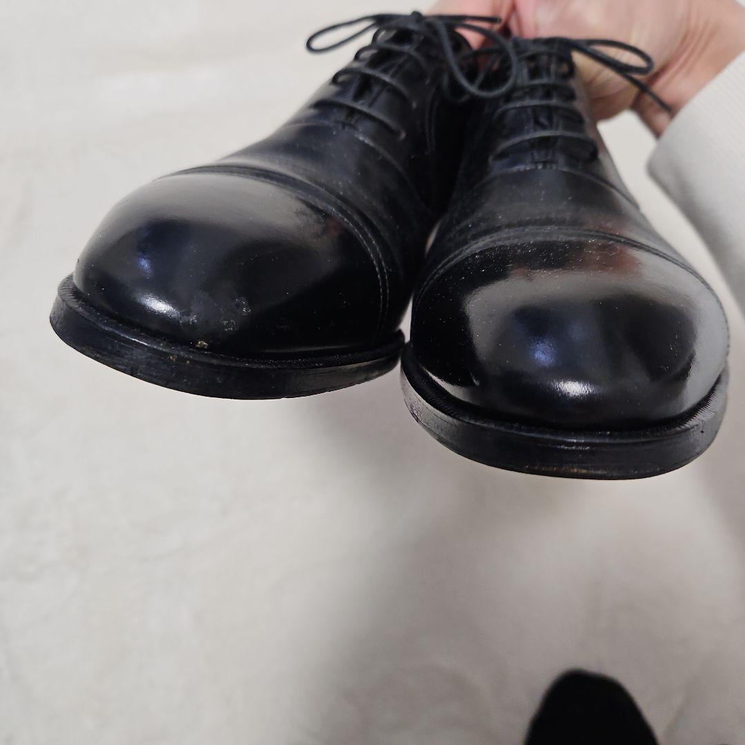 Berluti ブラック キャップトゥ　シューツリー付き　7 1/2