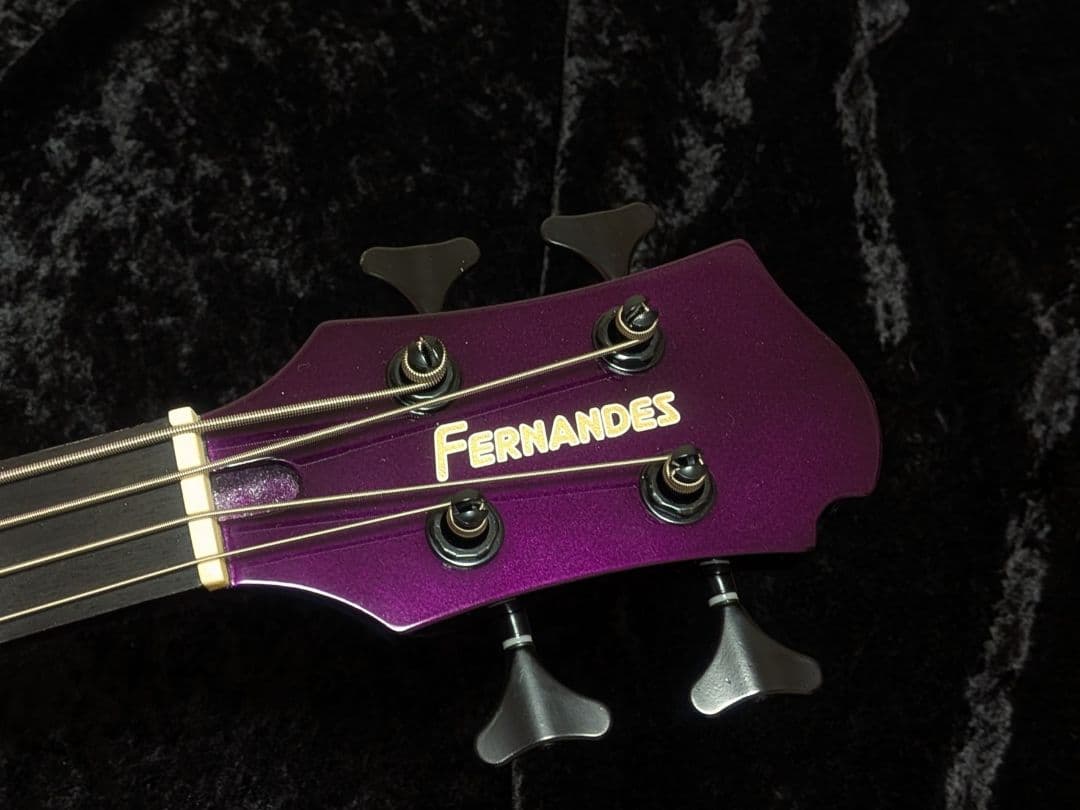フェルナンデスBMB-65カスタム品 瀧川一郎 リスペクト パープル ＆シルバー