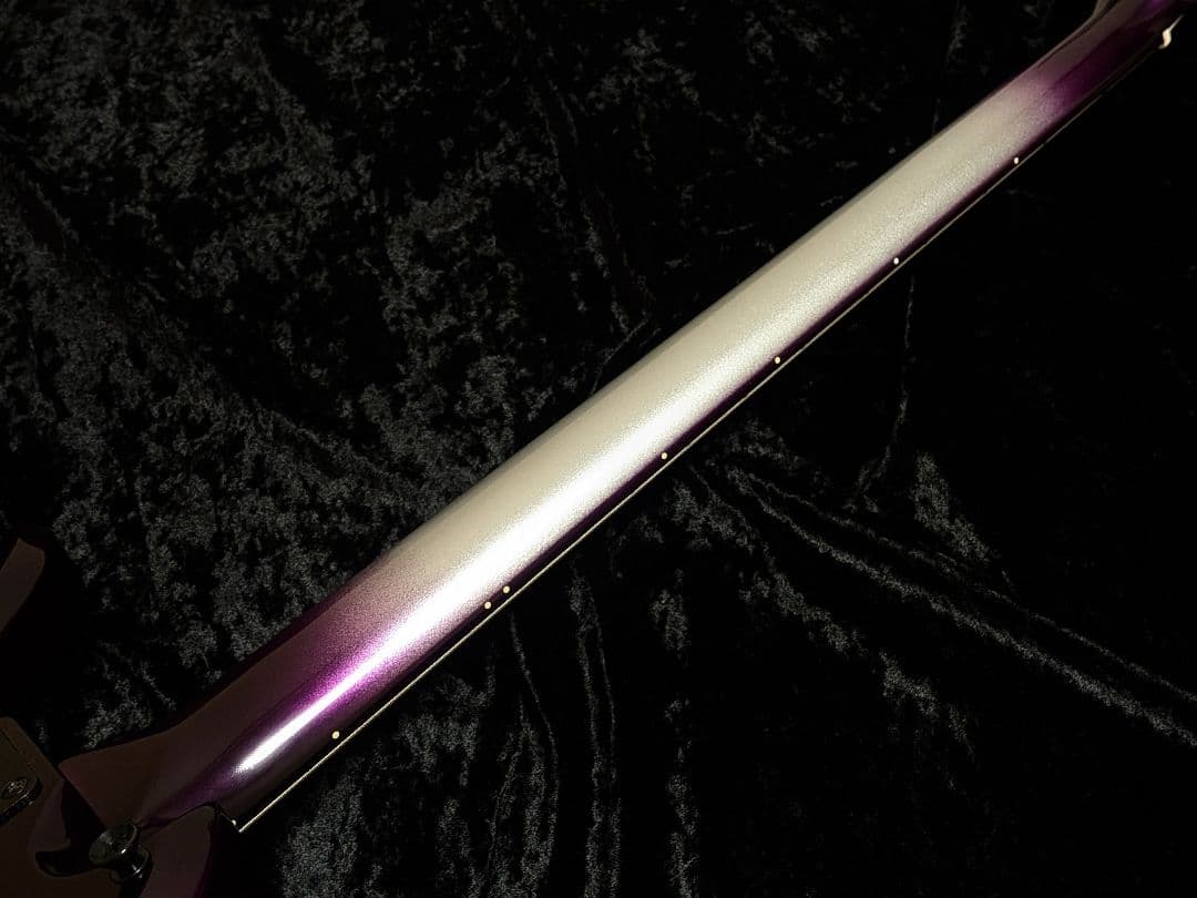 フェルナンデスBMB-65カスタム品 瀧川一郎 リスペクト パープル ＆シルバー