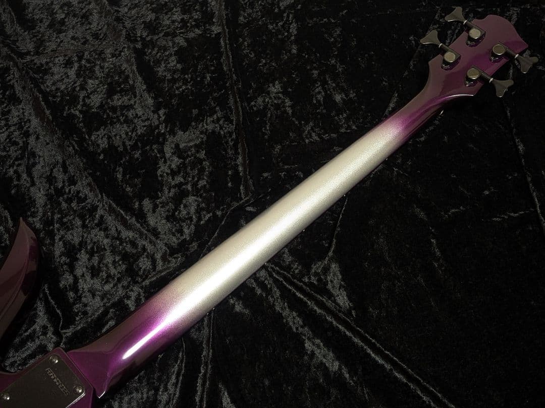 フェルナンデスBMB-65カスタム品 瀧川一郎 リスペクト パープル ＆シルバー