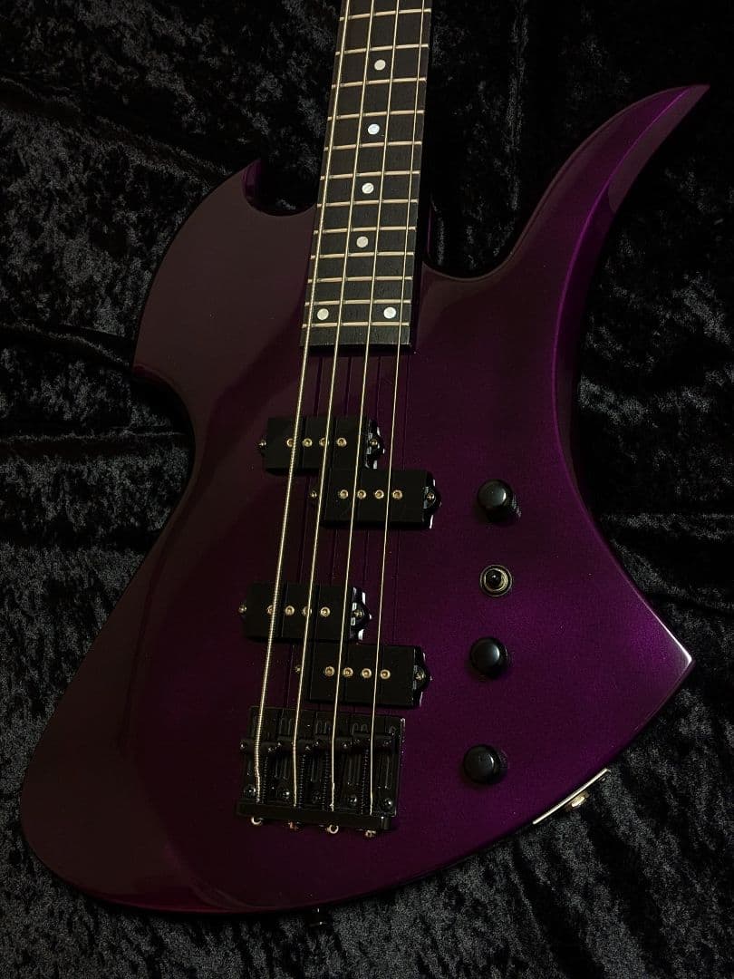 フェルナンデスBMB-65カスタム品 瀧川一郎 リスペクト パープル ＆シルバー