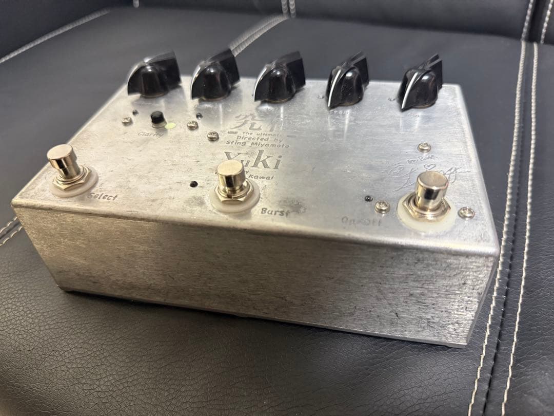 YUKI 究極 Sting Miyamoto ベースオーバードライブ プリアンプ
