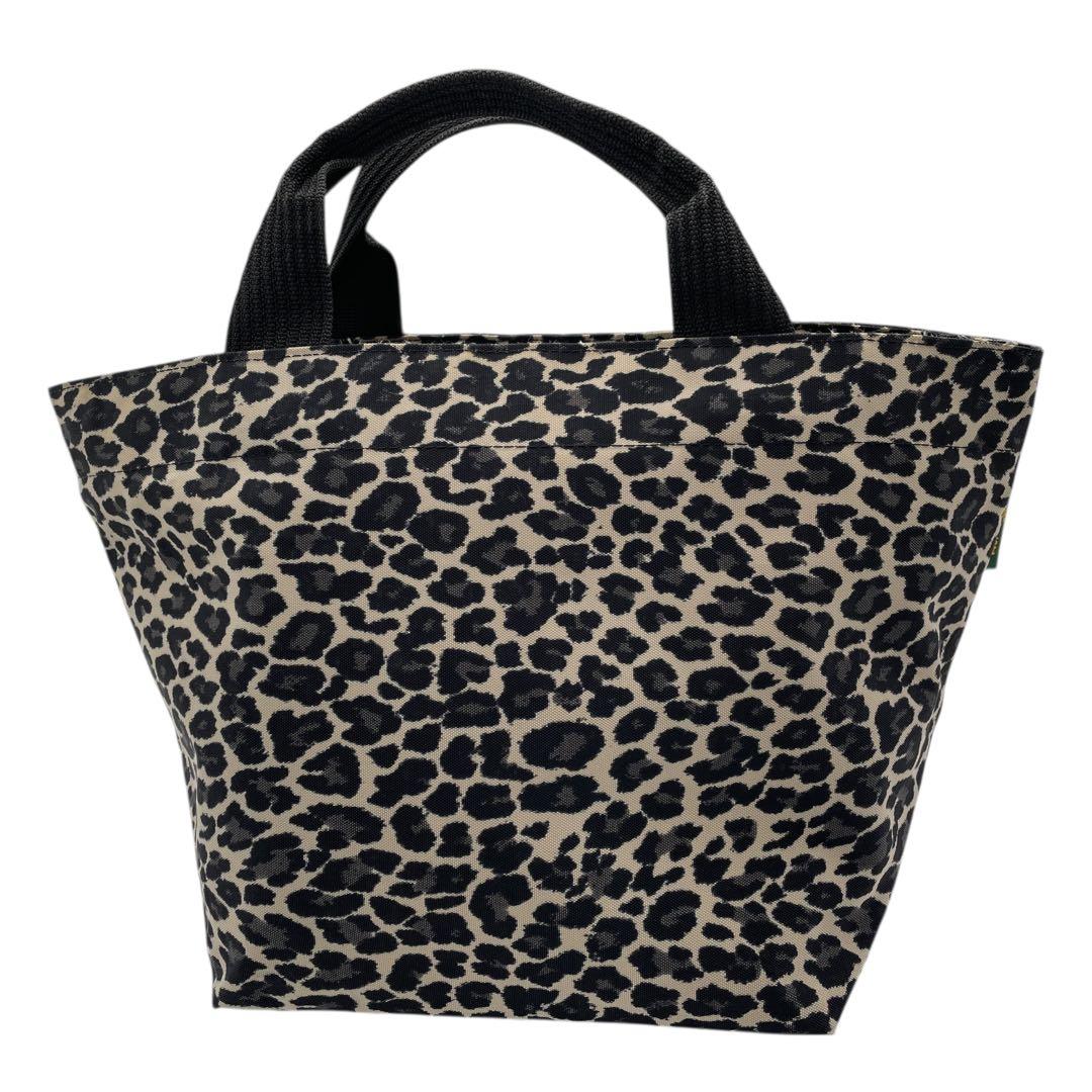 エルベシャプリエ 舟型トートバッグ Mサイズ パンサーブラン レオパード柄